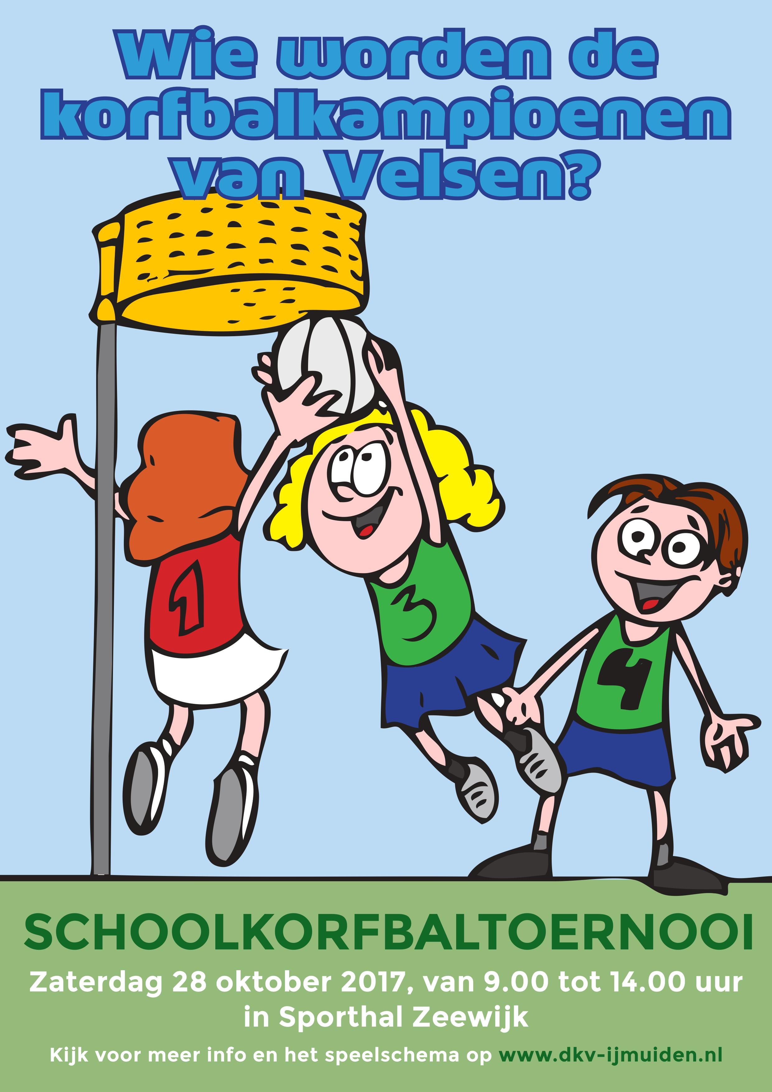 Inschrijving Schoolkorfbaltoernooi 2017 